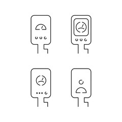boiler gas icon water symbol household equipment