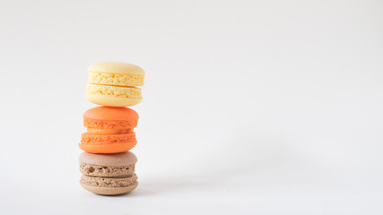 colorful macaroons