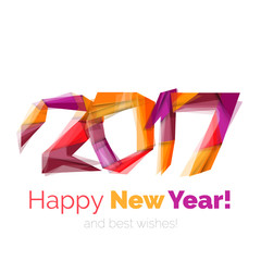 New Year and Christmas holiday elements