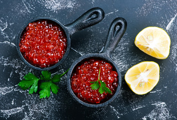 salmon caviar