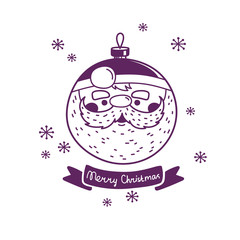 Illustration merry christmas