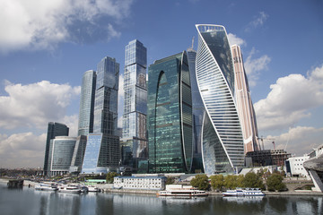 Obraz premium Moscow City, Russia