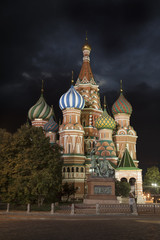 Fototapeta na wymiar St. Basil Cathedral, Moscow Kremlin