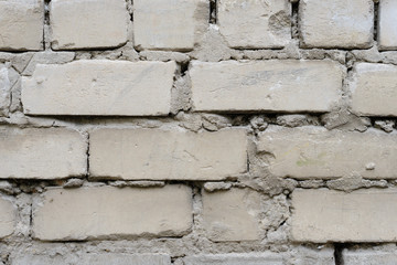 Brick texture with scratches and cracks