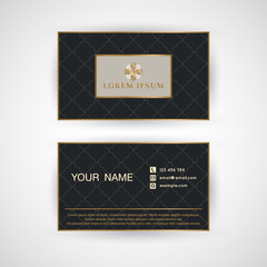 business card vector template