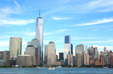 New York City Skyline in New York City, USA