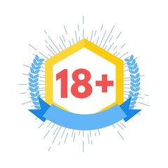 Sign under eighteen