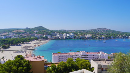 Santa Ponsa view to the beach