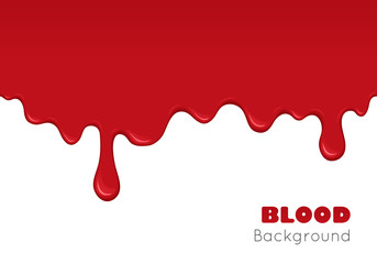 Background with drips of blood.