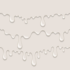 Vector background with flow milk.