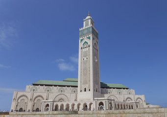 Fototapeta premium Mosque Hassan II in Casablanca