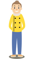 冬　男性　学生