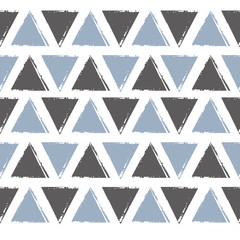 Decorative pattern with triangles