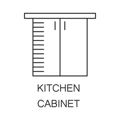 Kitchen hood icon. High quality pictogram.  Outline vector symbol for design website or mobile app. Thin line sign  for logo, visit card, etc.