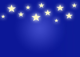 Blue celebration background