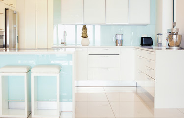 beautiful apartment, interior, kitchen