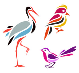 Stylized Birds