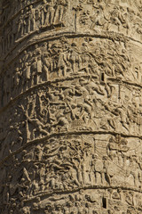 Trajan column in Rome
