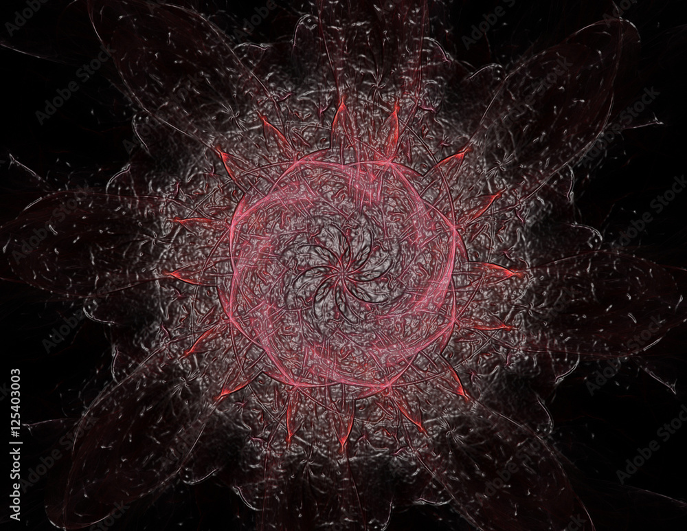 Aufkleber geometry of space series. visually attractive backdrop made of c