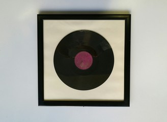 hard vinyl framed
