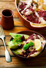 Cod with Olives and Fennel