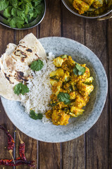 Cod curry