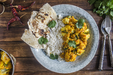 Cod curry