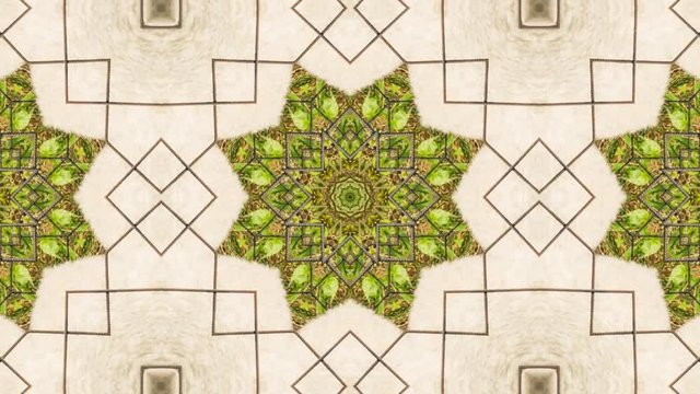 Mosaic fractal geometric kaleidoscopic 