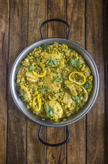 Moroccan chicken casserole