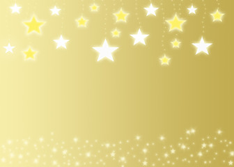 Fototapeta premium Golden star background
