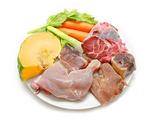 Typical Spanish cuisine. Some ingredients used to prepare spanis