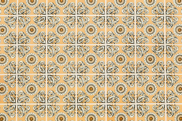 Obraz premium Portuguese tiles in a pattern azulejos