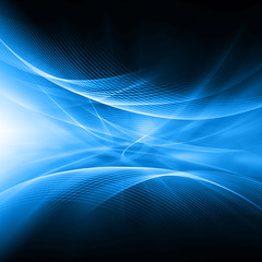 Abstract blue background