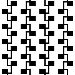 Seamless Wrapping Paper Design. Abstract Modern Geometric Background