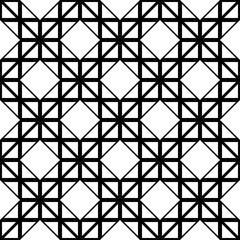 Seamless Wrapping Paper Design. Abstract Modern Geometric Background