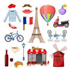 Paris Icon Set