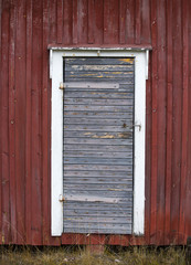 Obraz na płótnie Canvas Old barn door. 