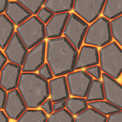 Seamless lava or fire texture