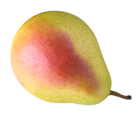 Pear fruit  isolated on white background
