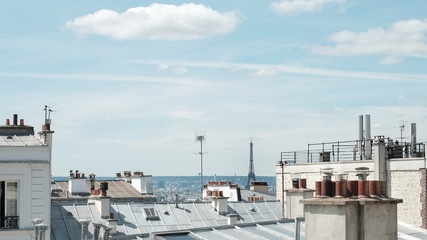 Fototapeta premium Les toits de Paris