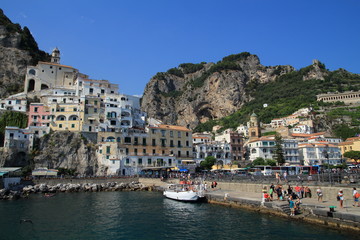 Fototapeta na wymiar Amalfi, Italy, UNESCO