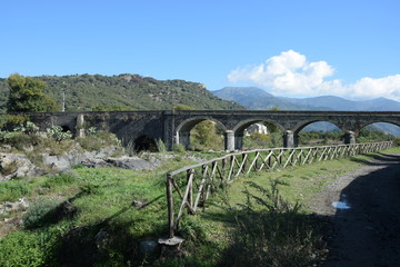 Br&uuml;cke bei Castiglione di Sicilia