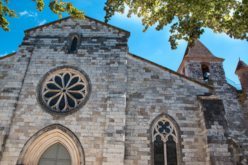 Fototapeta premium Eglise d'Auvillar, Tarn et Garonne