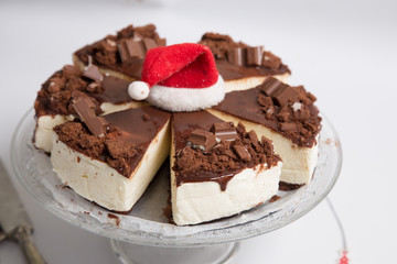 No bake cheesecake with chocolate