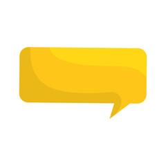 speech bubble message isolated icon vector illustration design