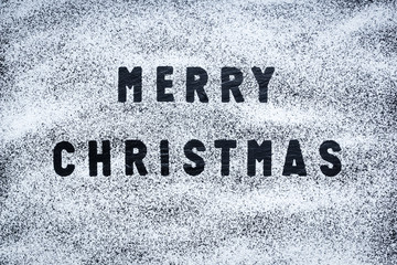 Merry Christmas - Black Slate Texture Background - Stone - Grung