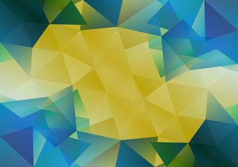 Geometric background with triangular polygons. Abstract design. Vector illustration.