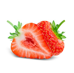 Strawberry isolated on white