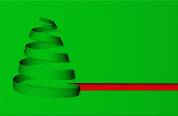 Sapin de noël papier