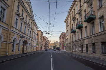 Fototapeta na wymiar улицы Санкт-Петербурга
